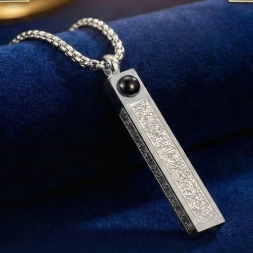 Single Bar Necklace (Silvar)